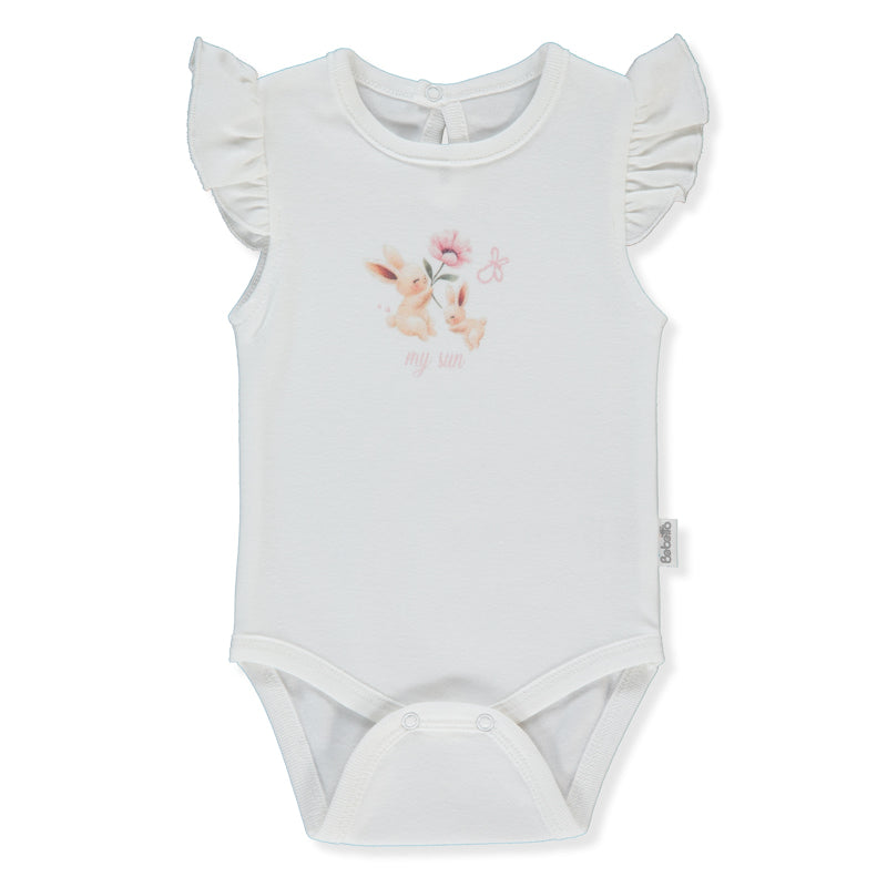 T4298 Боди My Sun 6 9m 74cm Ecru Bebetto