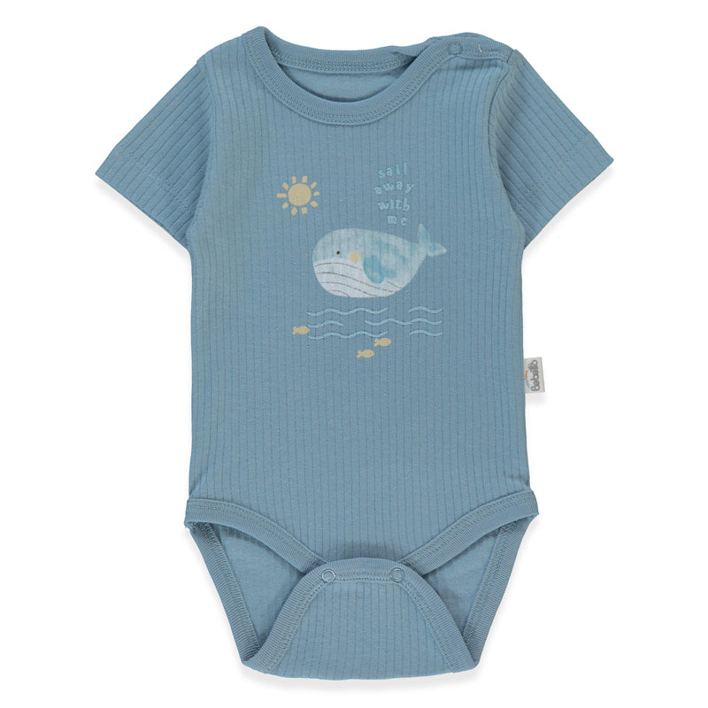 T4244 Боди К.р. Sail Away 6 9m 74cm Indigo Bebetto