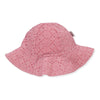 C1205 Шапка Lovely Flowers 24 36m Pink Bebetto