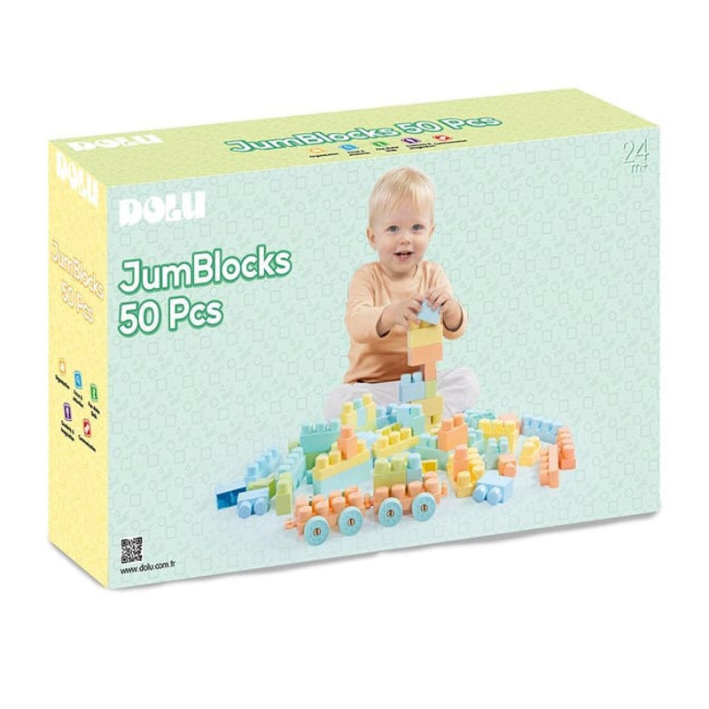Конструктор Jumblocks 50ч. В Кутия Пастел Dolu