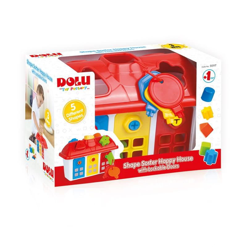 Къща С Форми Пастел Dolu