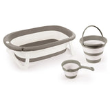 К Кт За Баня 3в1 Сгъваем Stone Grey Dolu