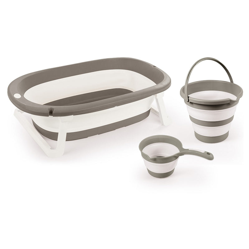 К Кт За Баня 3в1 Сгъваем Stone Grey Dolu