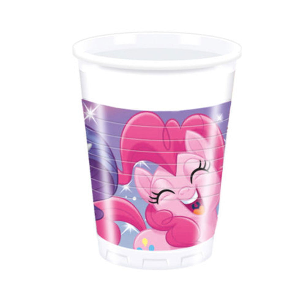 86902 Хартиени Чашки 8 Бр.200 Мл.Пони --- BebeMama