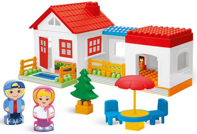 Constructor DIY House Piese Mari 36 El. 38X13X42