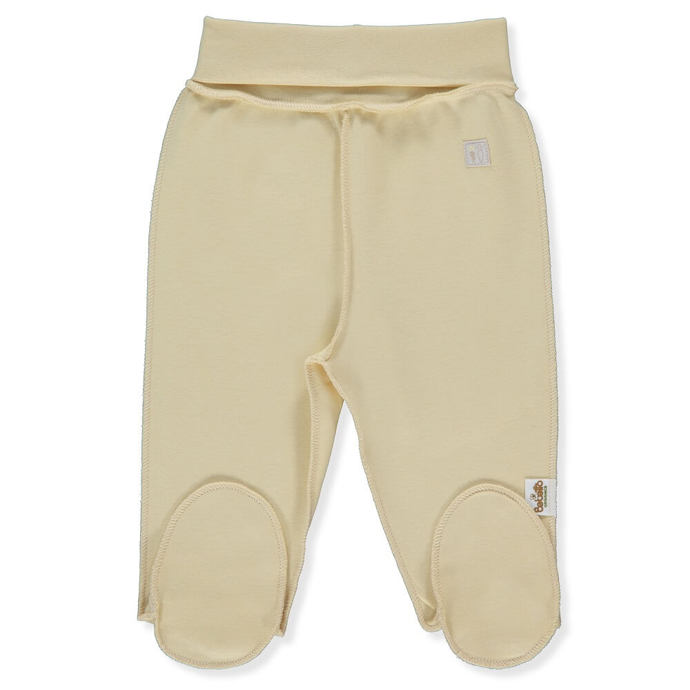 T3618 Organic Bee Hunters lábfejes nadrág, 3-6 hó, 68 cm, Bebetto