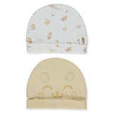 C1070 Sapka 2db Organic Bee Hunters 0-6m 43cm Bebetto