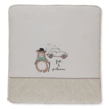 B819 Takaró portbebe barna Gentleman Bear 80x85 Bebetto