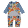 K4537 Overál felsővel Animal Story 18-24m 92cm Bebetto