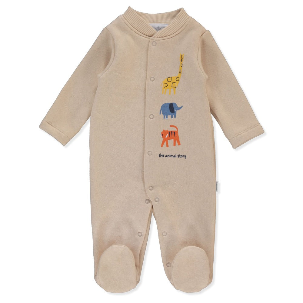 K4540 Animal Story kezeslábas 3-6 hó 68cm Bebetto