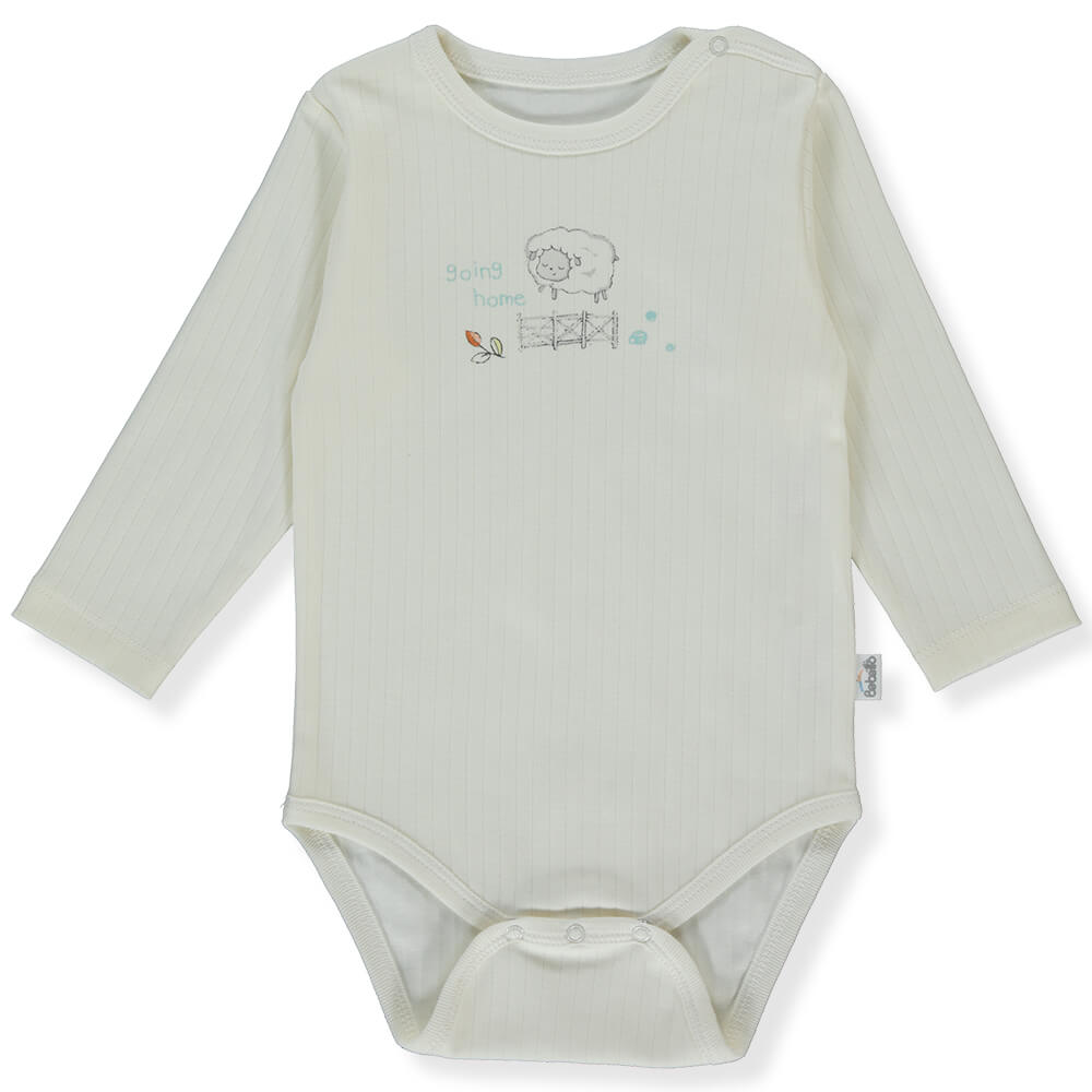 T3684 Боди Екрю Happy Sheep 24 36m 98cm Bebetto
