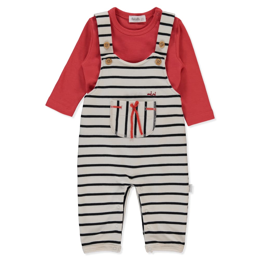 K4579 Mini Girl Rugdalózó felsővel 9-12hó 80cm Bebetto