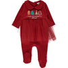 K4626 Overál Happy New Year 25 Red 0 3h Bebetto