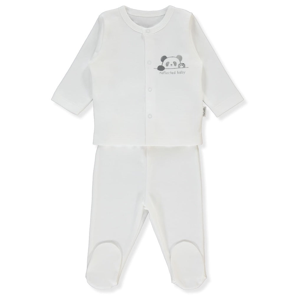 F1374 Pizsama Reflected Baby 0-1hó 56cm Bebetto