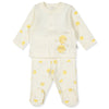 F1376 Пижама 2ч Chick Chick Екрю 1 3м 62см Bebetto