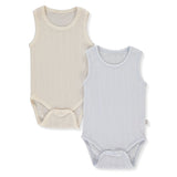 T3872 Боди Потник 2бр Basic 25 Син 24 36м 98см Bebetto