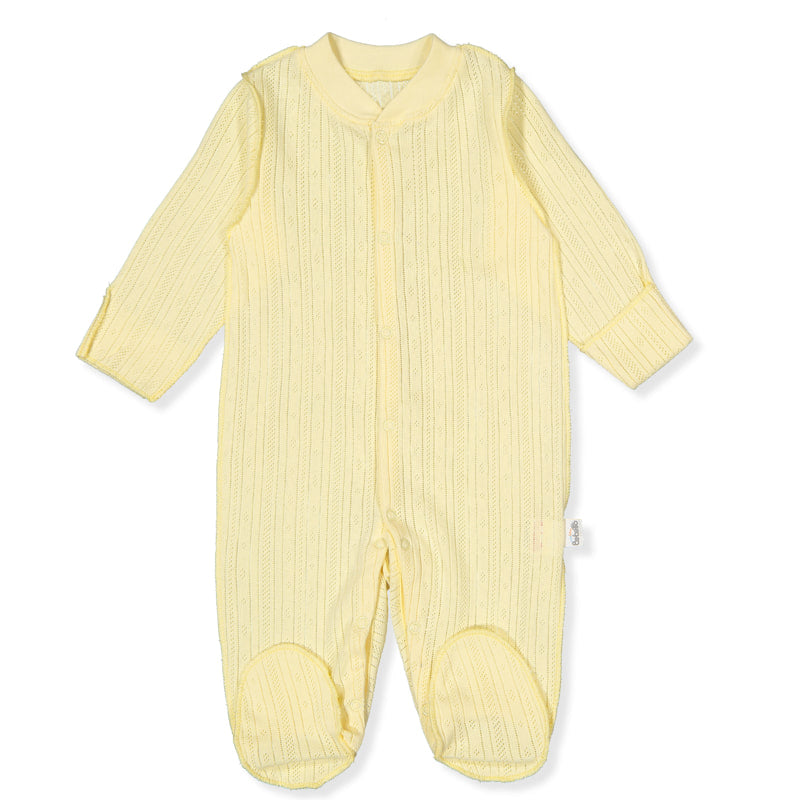 T3876 Гащеризон Basic 25 Жълт 3 6м 68см Bebetto