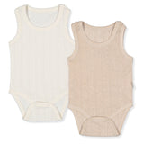 T3871 Боди Потник 2бр Basic 25 Бежов 9 12м 80см Bebetto