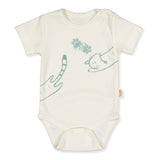T3833 Боди К.р. Sleepy Catзелен 9 12м 80см Bebetto