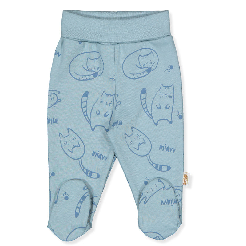 T3834 Ританки Sleepy Cat Тъмно Син 6 9м 74см Bebetto