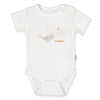 T3887 Боди К.р. Whales Сив 0 3м 62см Bebetto