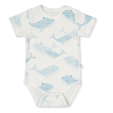T3888 Боди К.р. Whales Син 18 24м 92см Bebetto
