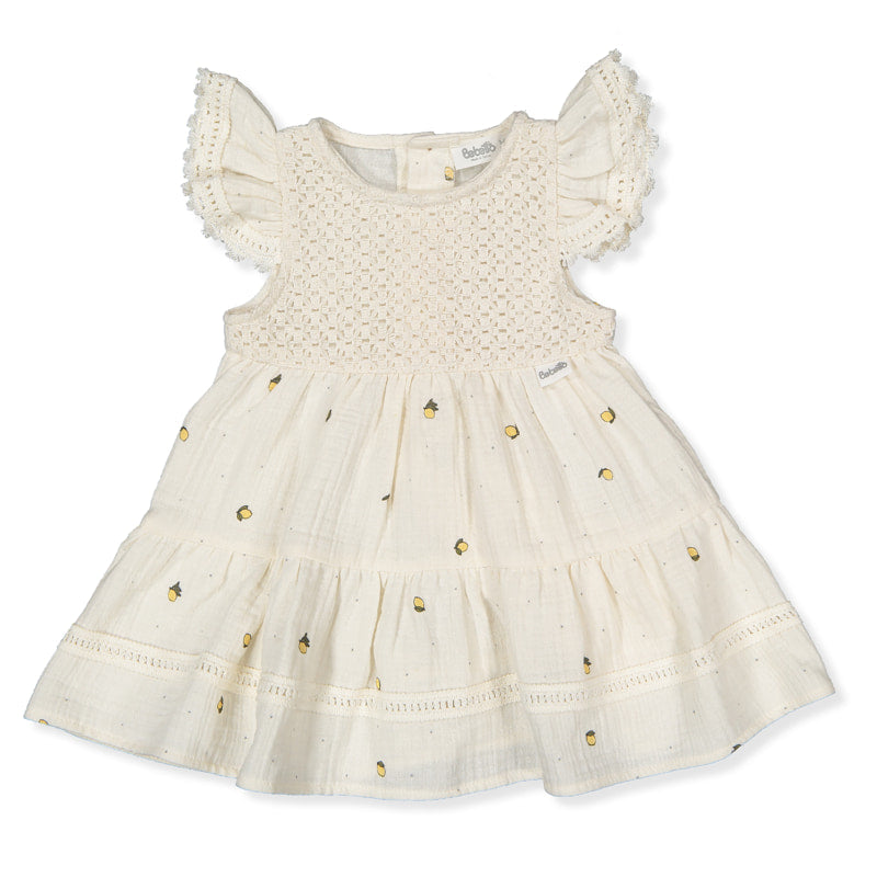 K4771 Ruházat Sweet Lemon Sötét Ekru 9 12hó 80cm Bebetto