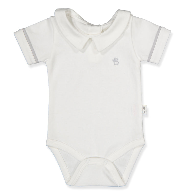 T3913 Боди К.р. Royal Man Сив 9 12м 80см Bebetto