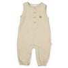 K4883 Overall Hello Bézs 12-18hó 86cm Bebetto
