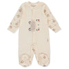 T3937 Little Lamb overál ekrü 1-3 hó 62cm Bebetto