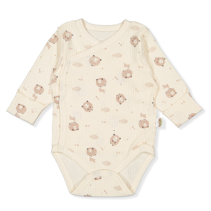 T3941 Боди Д.р. Little Lamb Екрю 1 3м 62см Bebetto