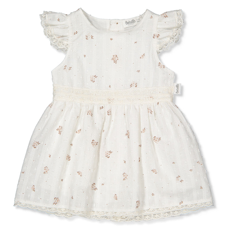 K4838 Рокля Elegants Екрю 18 24м 92см Bebetto