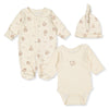 Z1028 К Кт 3ч Little Lamb Екрю 3 6м 68см Bebetto