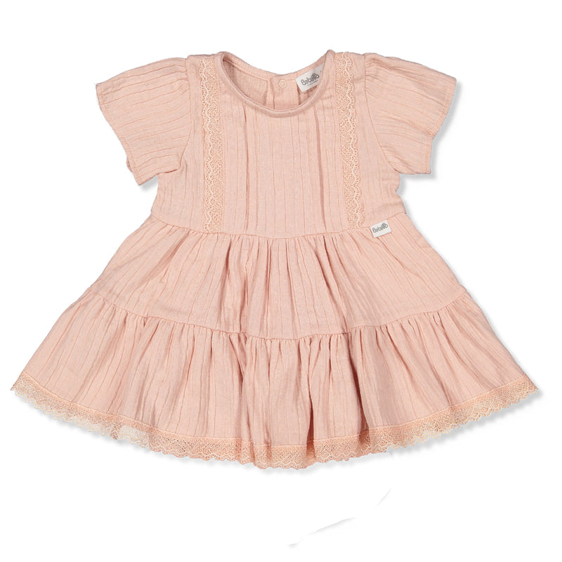 K4817 Рокля Classy Girl Розов 6 9м 74см Bebetto