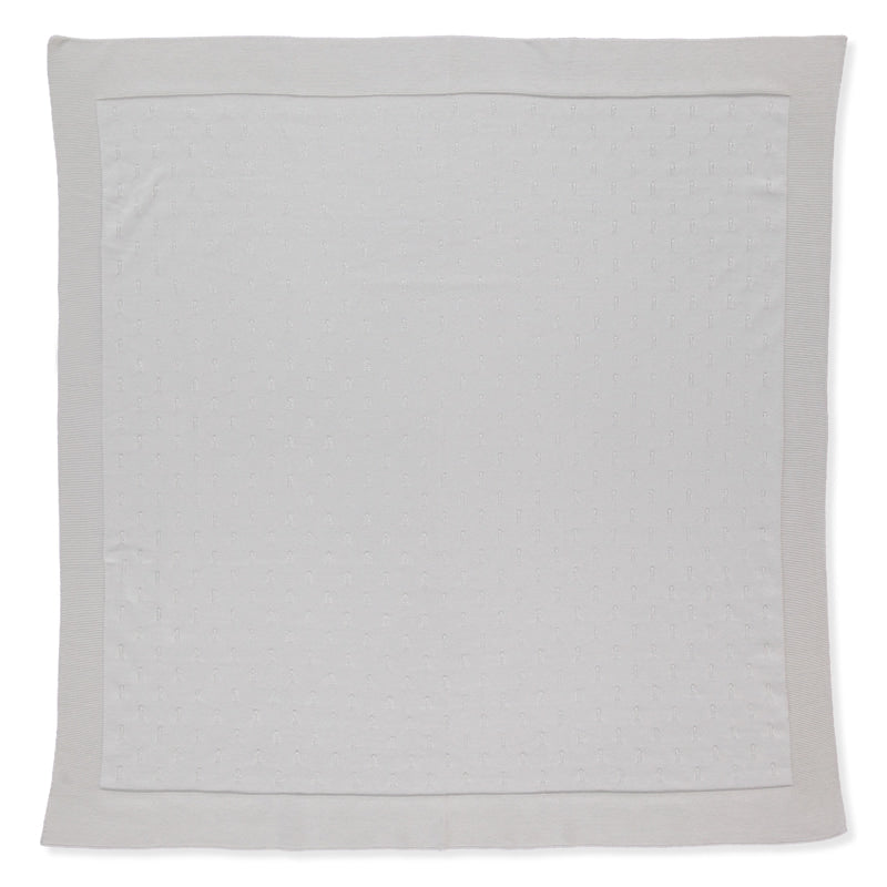 Tr394 Takaró Triko Grubu Szürke 90x90cm Bebetto