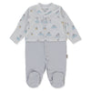 T3950 Stars And Koalas Szürke Overál 3-6hó 68cm Bebetto