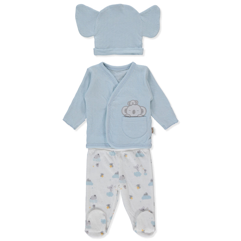 Z1029 К Кт 3r. Stars And Koalas kék 1-3hó 62cm Bebetto