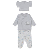 Z1029 K Kt 3 db Stars And Koalas Szürke 0-1m 56cm Bebetto