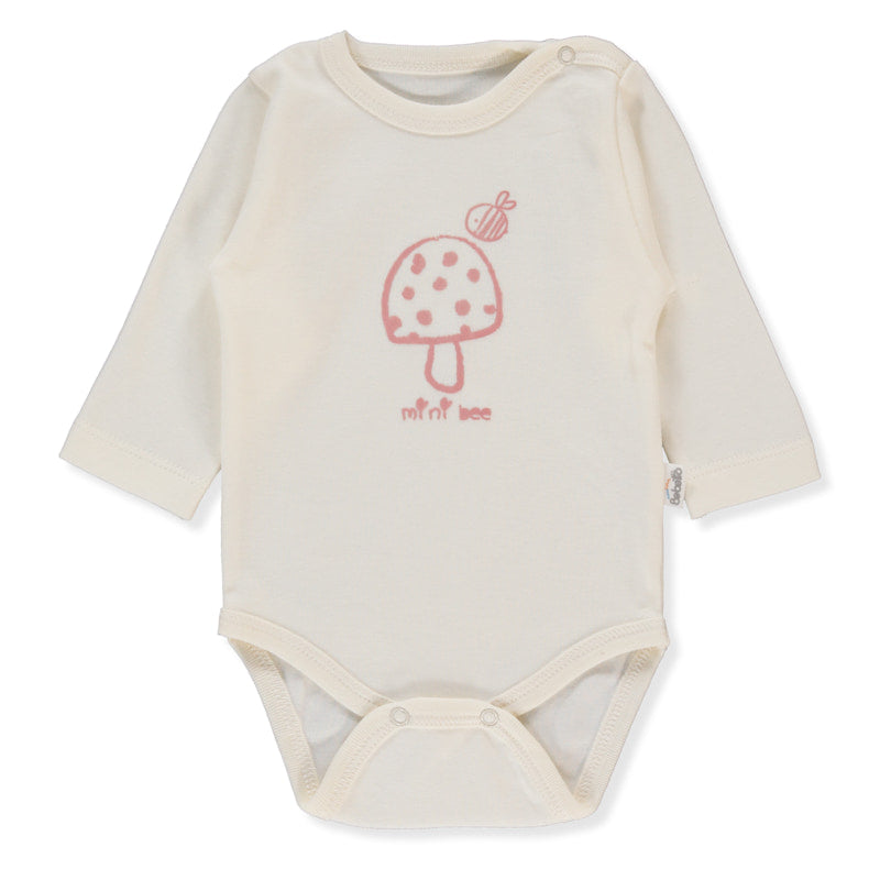 T3986 Боди Д.р. Mini Bee Salmon 3 6m Bebetto