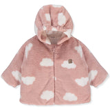 K4993 Cloudy Pink kabát 9-12hó Bebetto