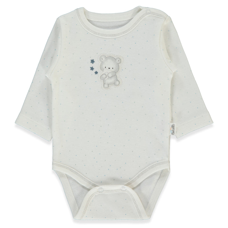 T4043 Боди Д.р. Be Kind Ecru 9 12m Bebetto