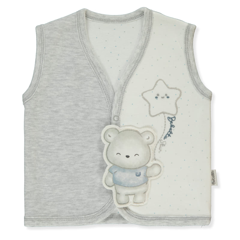 T4049 Елече Be Kind Grey Melange 18 24m Bebetto