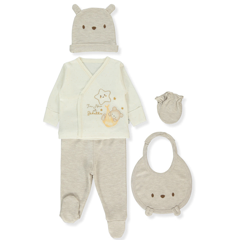 Z1062 К Кт 5ч Be Kind Beige Melange 0 3 M Bebetto