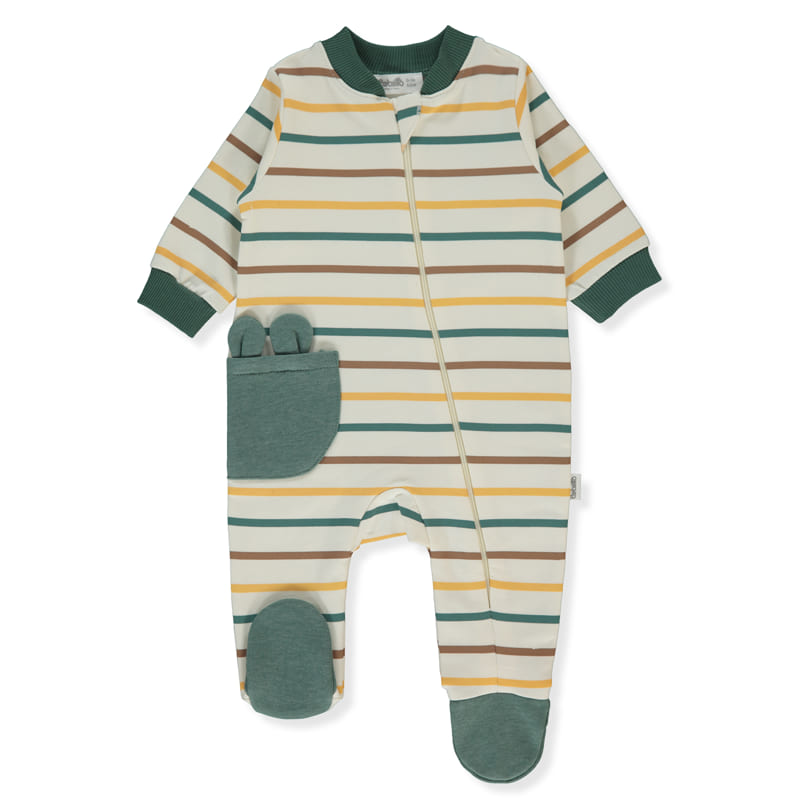 K4868 Гащеризон Boy Team Green 3 6м Bebetto