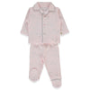 F1448 Пижама 2ч Organic Sleepy Sheepy Pink 0 1m Bebetto