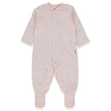 T4072 Overall Organic Sleepy Sheepy Pink 9 12h Bebetto