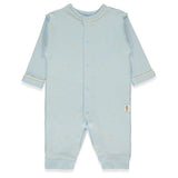 T4104 Гащеризон Organic Sleepy Sheepy Blue 1 3m Bebetto