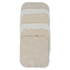 C1150 Кърпи 6бр Org Born With Love Beige 20x20cm Bebetto