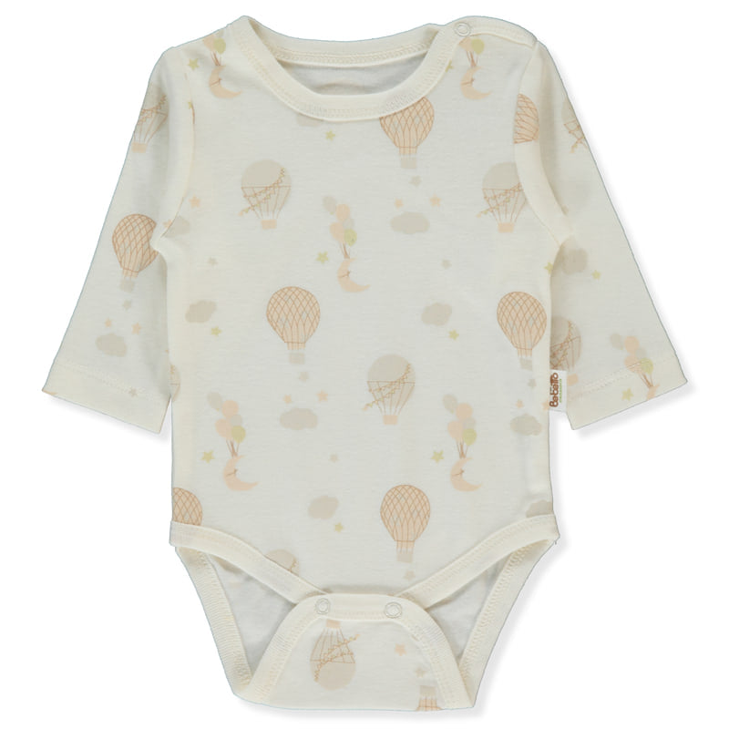 T4035 Боди Д.р. Org Born With Love D. Ecru 9 12m Bebetto