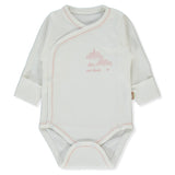 T4036 Боди Д.р. Organic Born With Love Ecru 1 3m Bebetto
